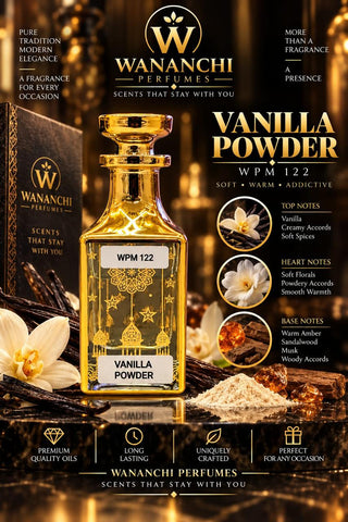 Mvuto Wa Vanilla (WPM 122) Perfume Oil