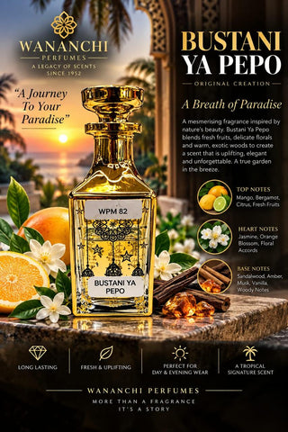 Bustani Ya Pepo (WPM 82) Perfume Oil | Tropical Floral & Woody Fragrance