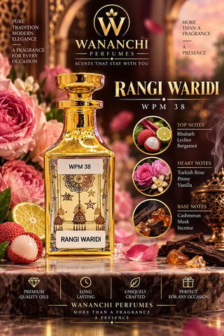 Rangi Waridi (WPM 38) Perfume Oil