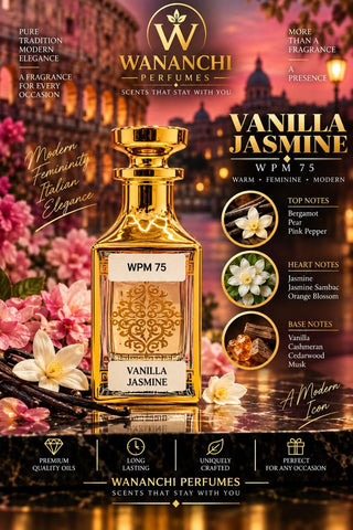 Vanilla Jasmine (WPM 75) Perfume Oil